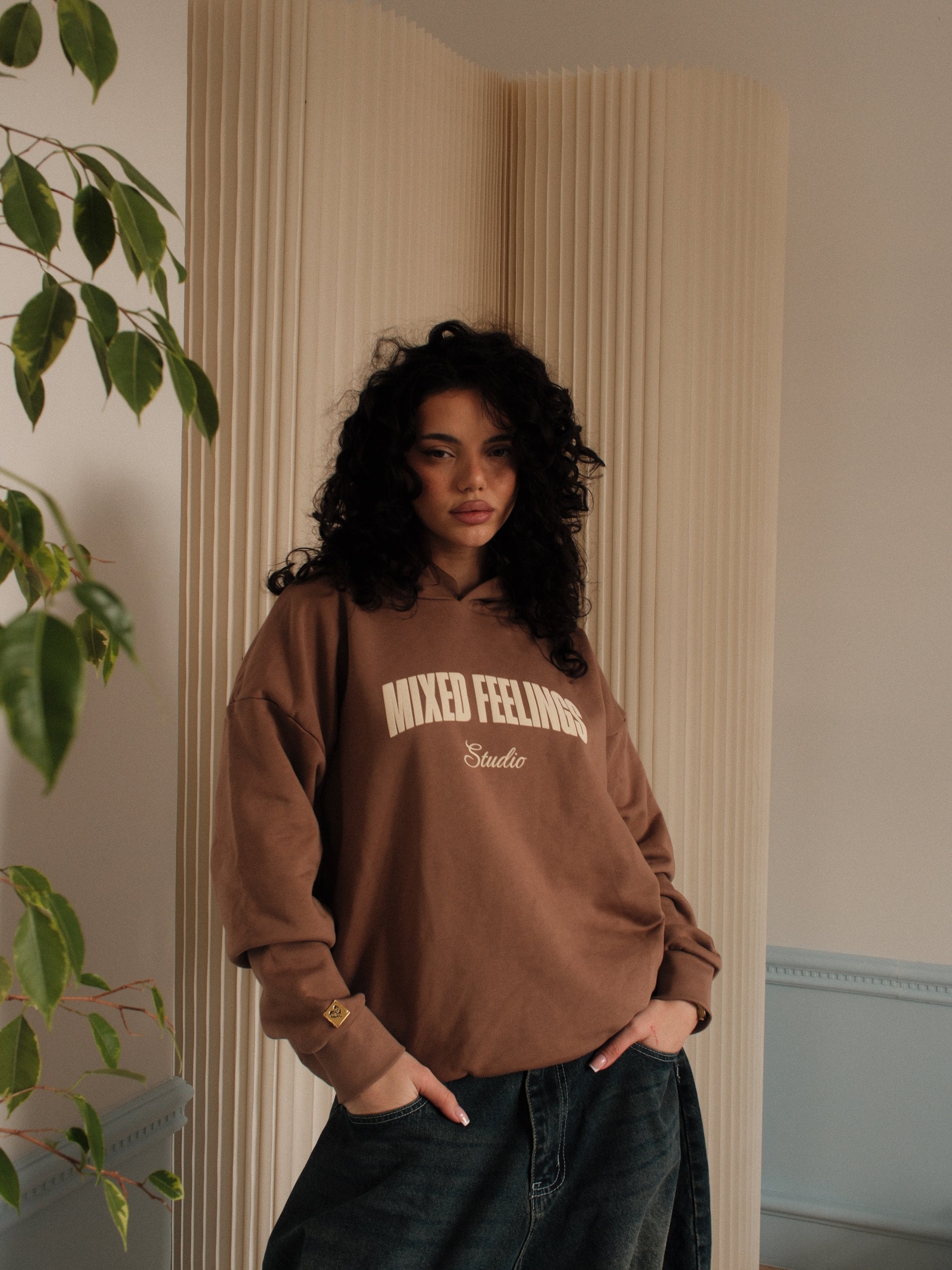 Mocha Heart Hoodie