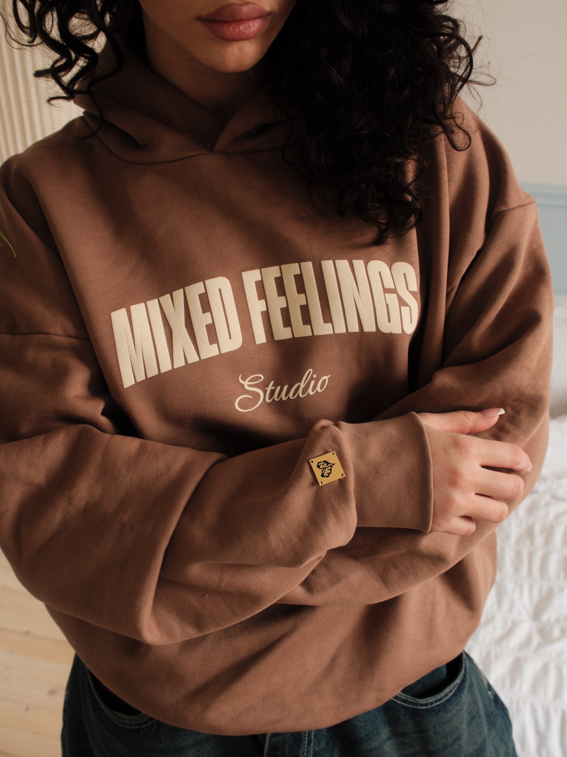 Mocha Heart Hoodie