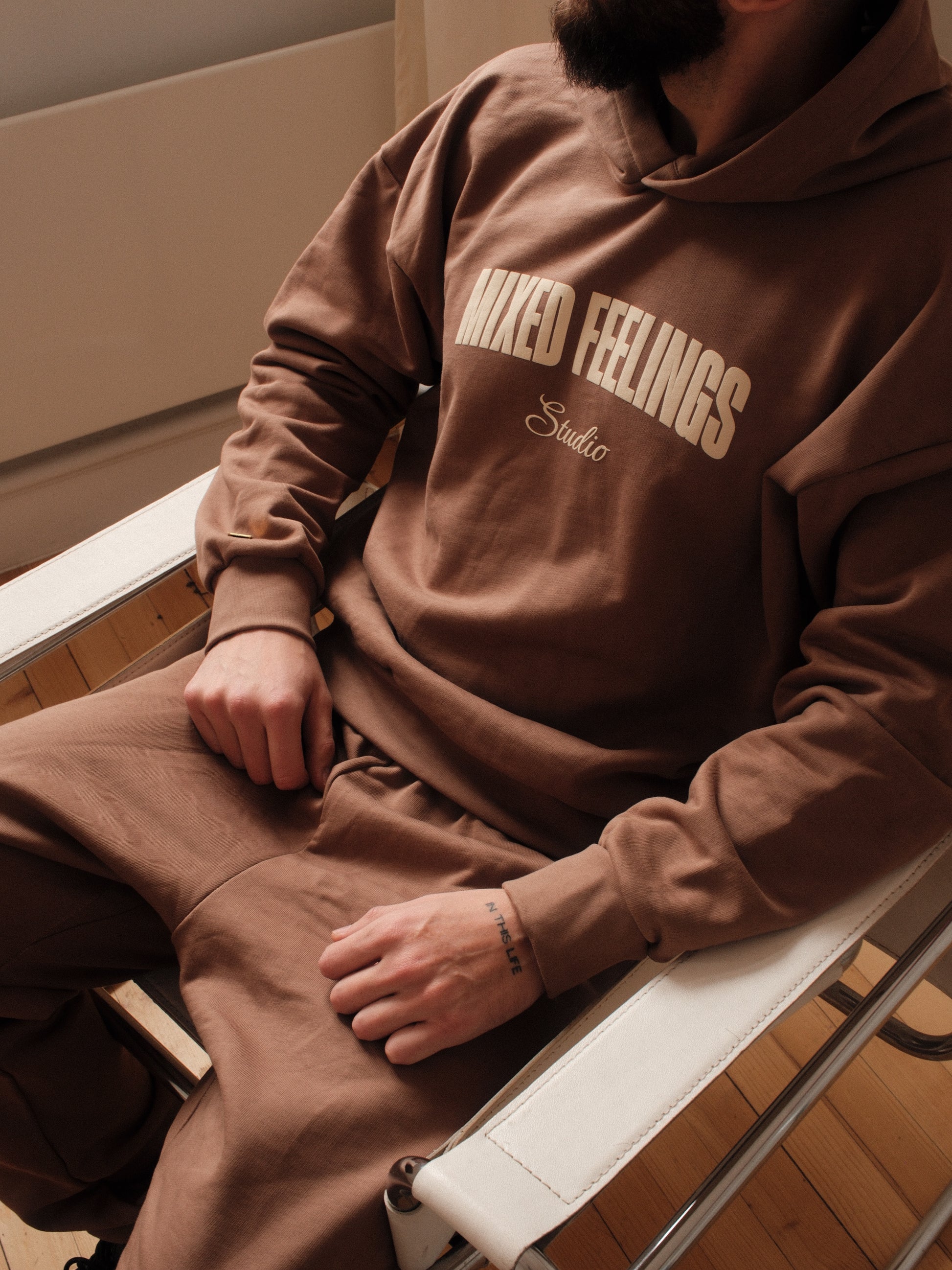 Mocha Heart Hoodie