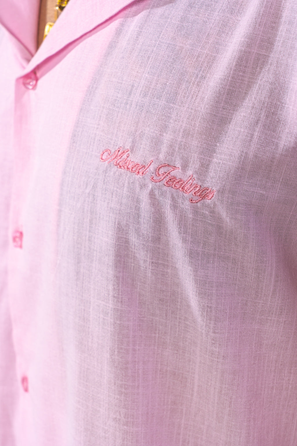 White Linen Summer Shirt
