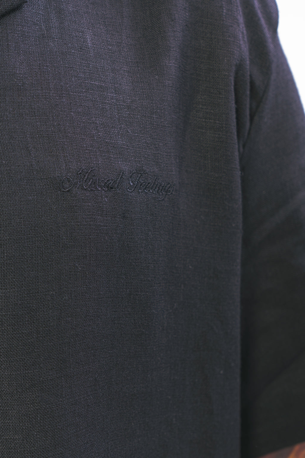 Black Linen Summer Set