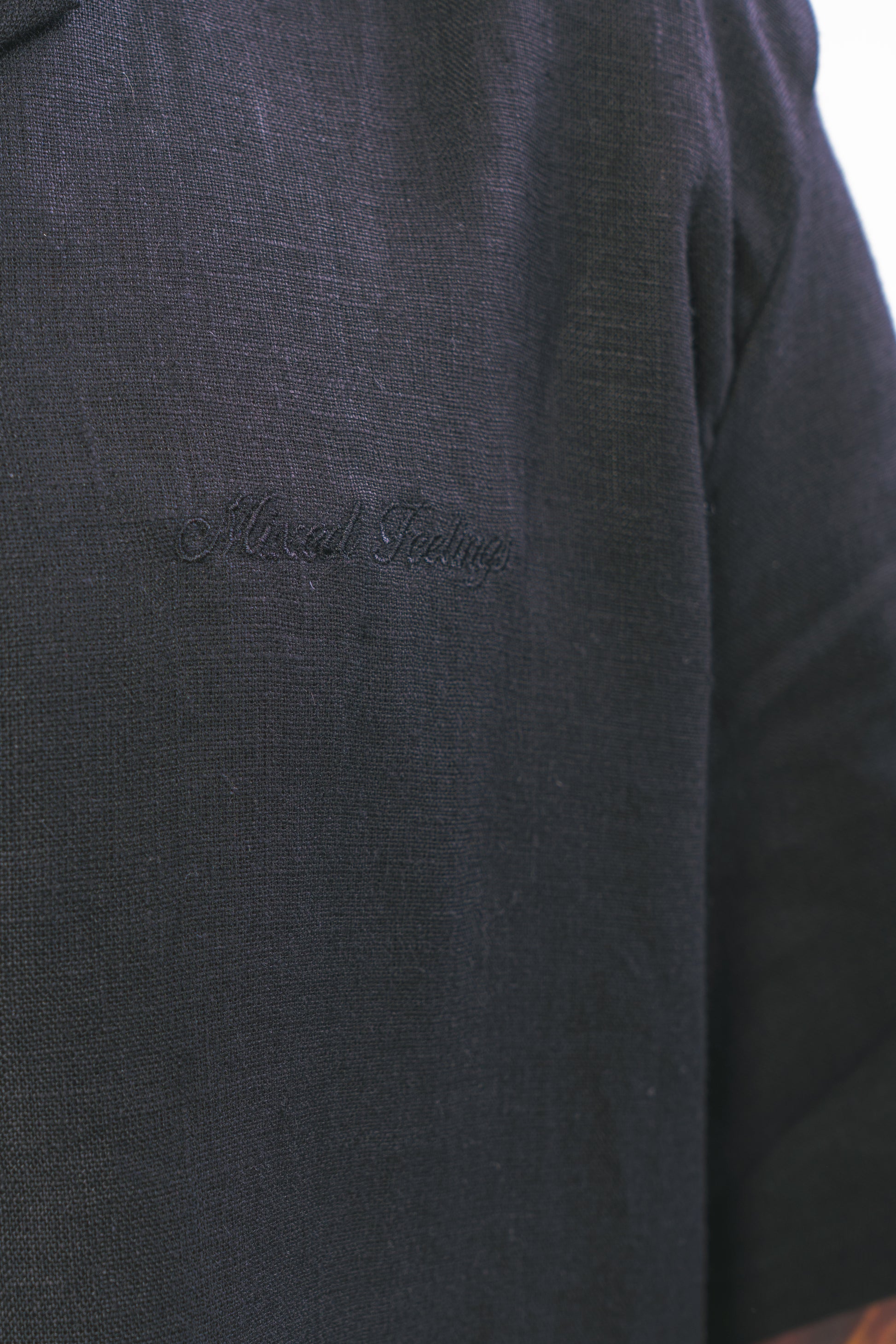 Black Linen Summer Set
