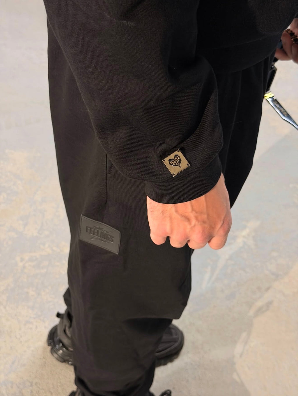 Black Heart Pants